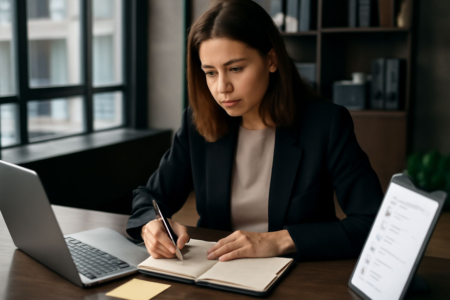 Planification d’ops et délégation avec un planning sur papier et ordinateur portable