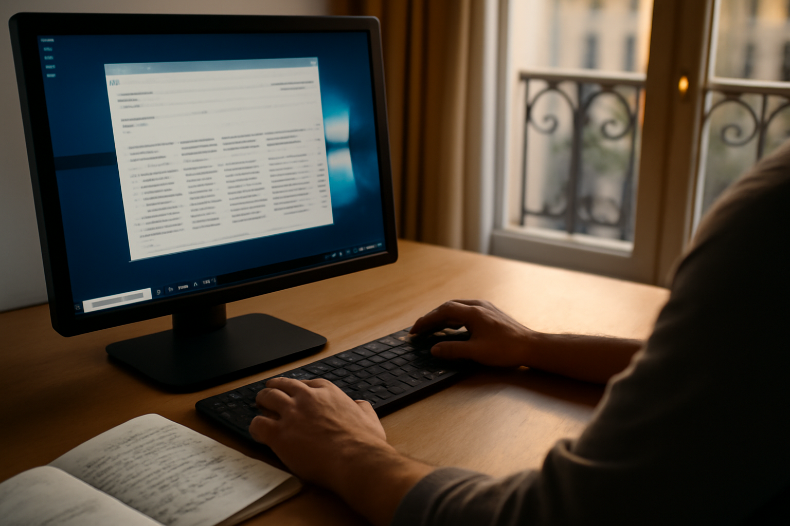 annuweb : capture d'annuaire pour prospection B2B sur écran Windows