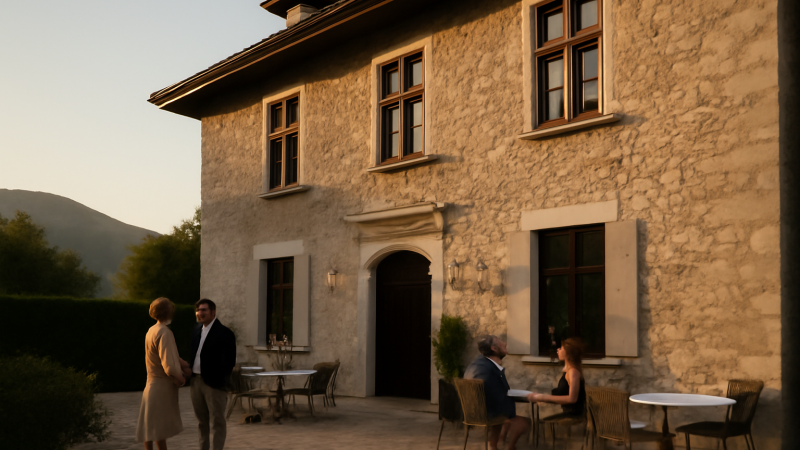 Le manoir de bellecombe à Grand-Aigueblanche : guide