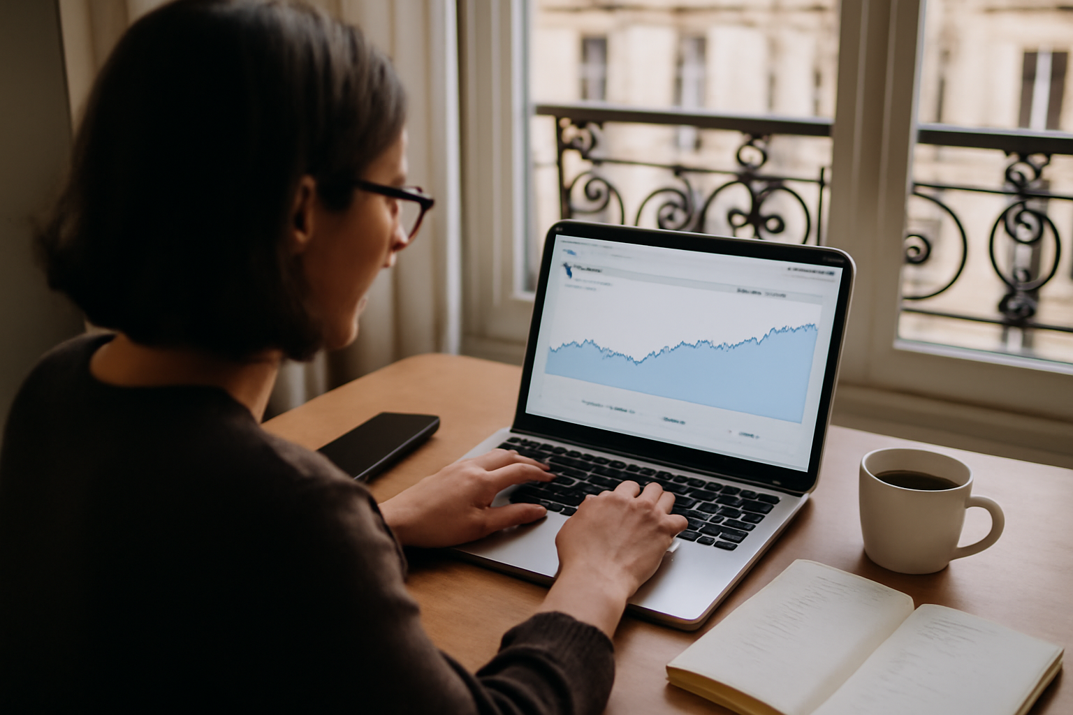 linkuma netlinking avis sur un tableau de bord SEO avec alertes et graphiques