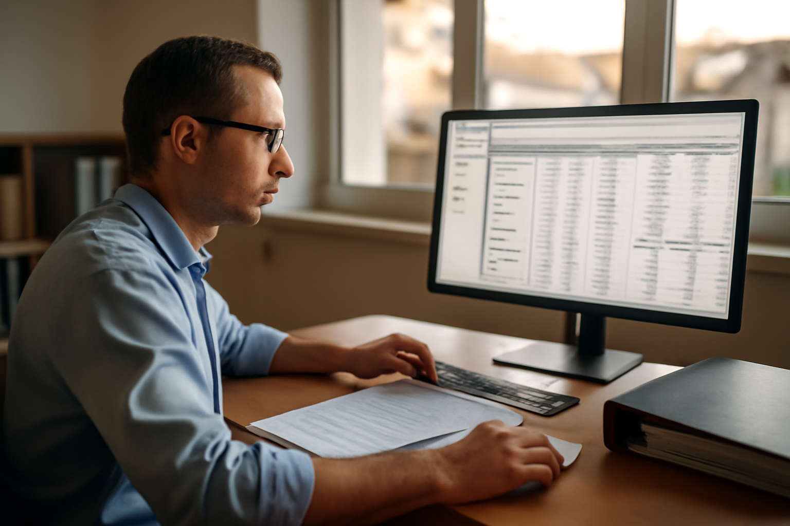 quadra comptabilité avis sur un écran de comptabilité avec rapports et contrôles