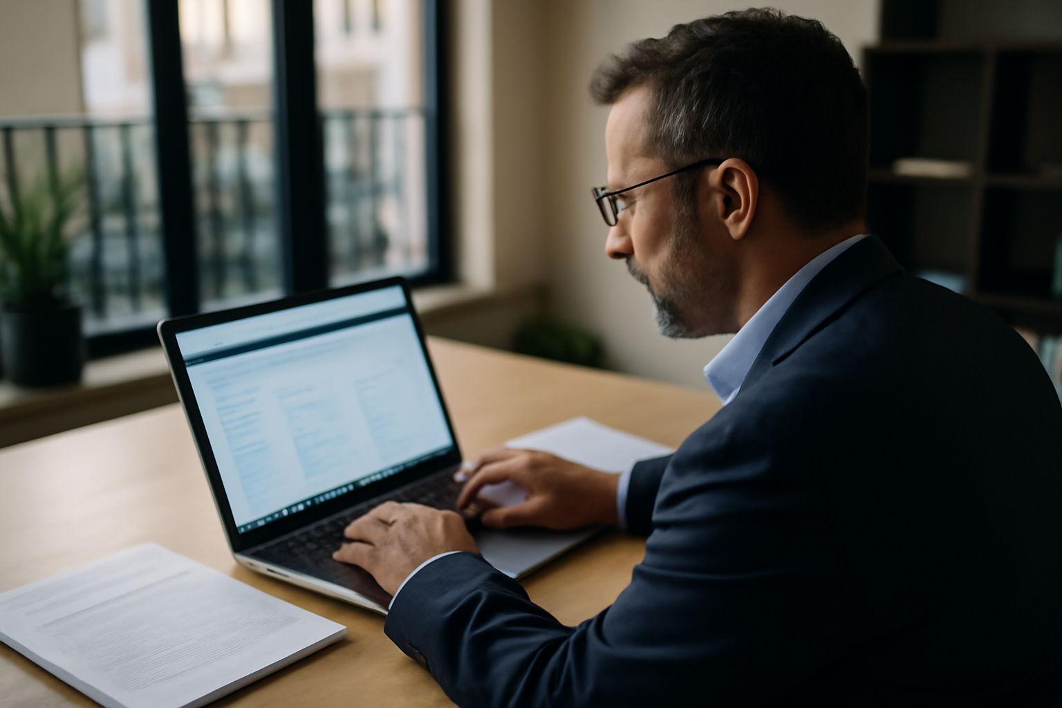 entrepriseprevention.com sur un ordinateur avec menu et recherche interne visibles
