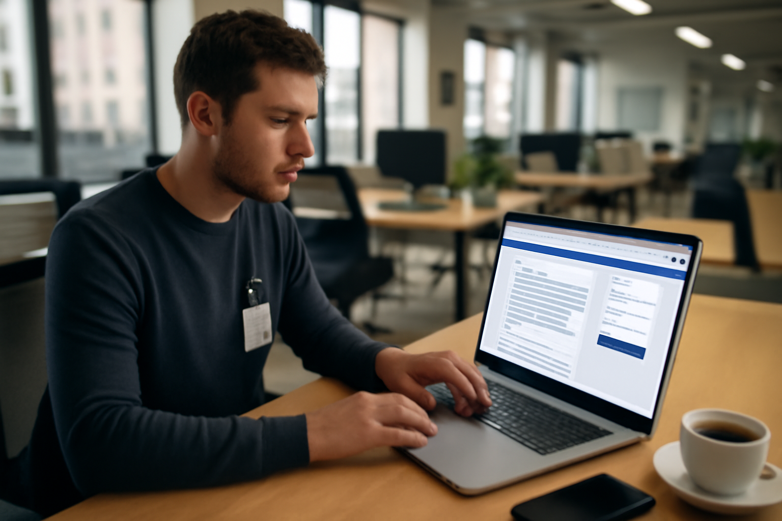 Accéder à la ressource officielle cads sur un ordinateur avec page mentions légales et connexion