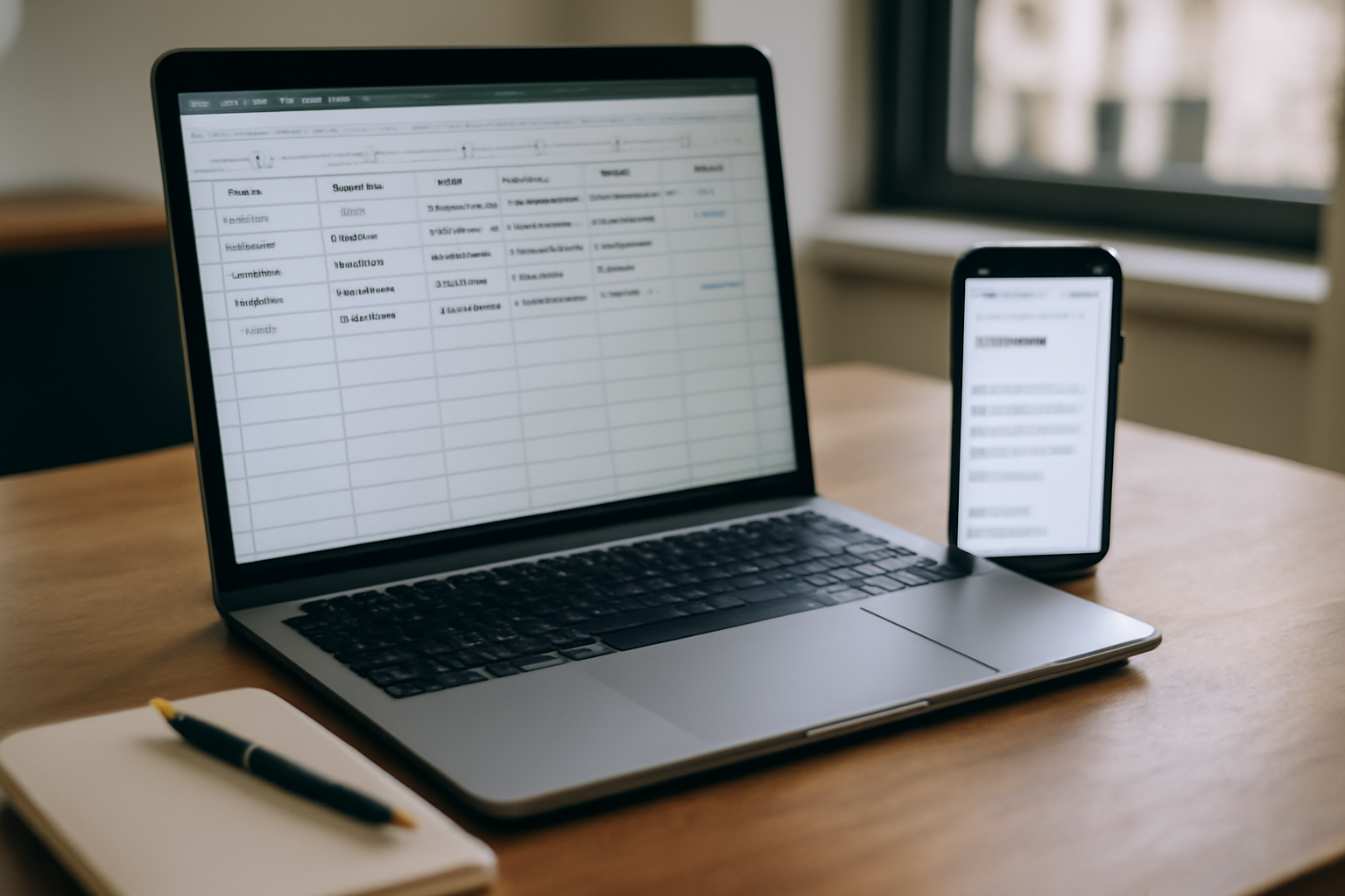 tableau de suivi de demande elevetonbiz contact avec référence et date